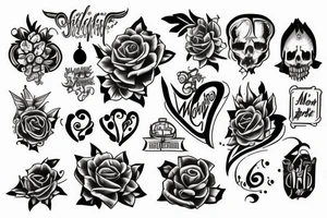 a tattoo with this word: "MobiTattoo" tattoo idea