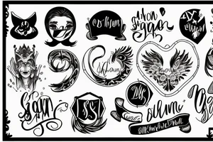 Hooman name tattoo idea