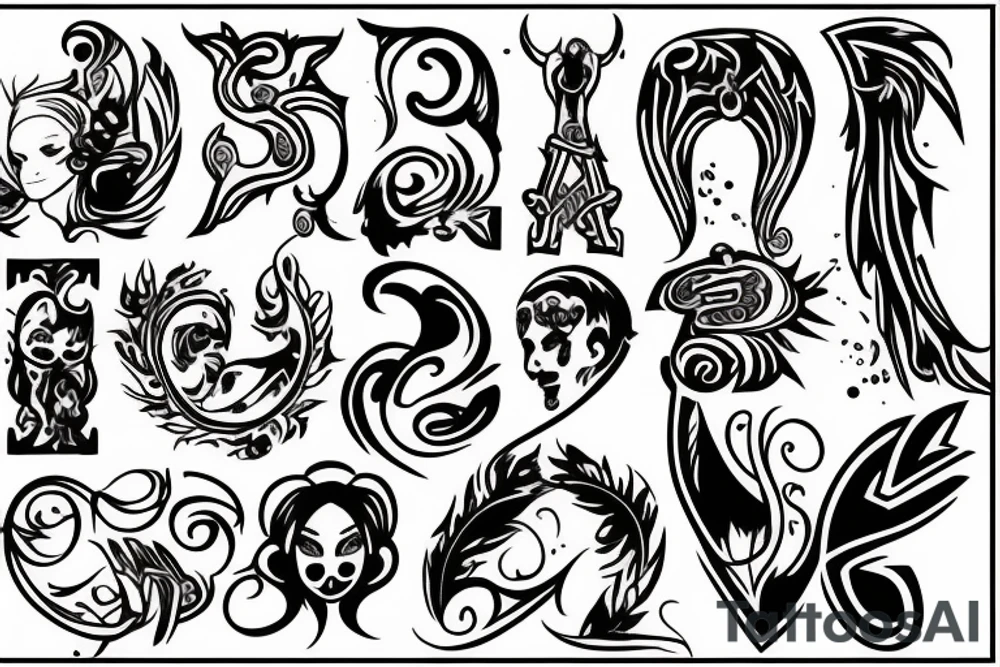 Hooman name tattoo idea