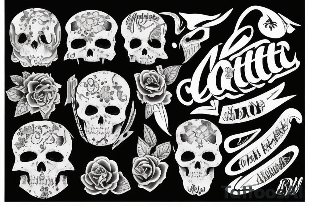 tattoo with this word: "MobiTattoo" tattoo idea