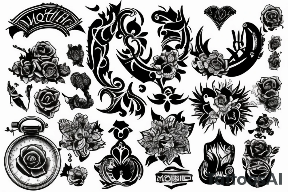 tattoo with this word: "MobiTattoo" tattoo idea