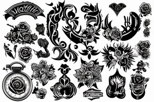 tattoo with this word: "MobiTattoo" tattoo idea