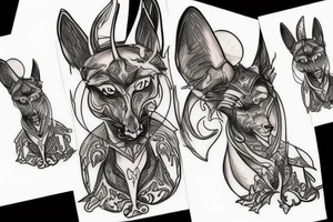 Anubis tattoo idea