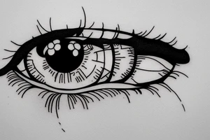 god eye tattoo idea