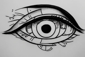 god eye tattoo idea