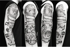 war and peace tattoo idea