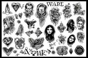 war and peace tattoo idea
