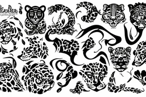cheeta tattoo idea