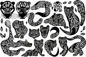 cheeta tattoo idea