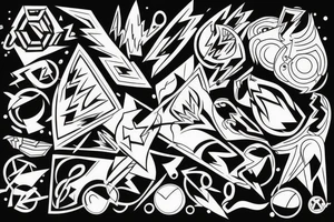 lightning tattoo idea