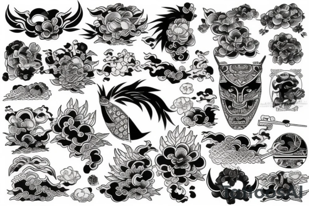 Traditional japanise tattoo tattoo idea