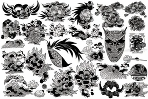 Traditional japanise tattoo tattoo idea