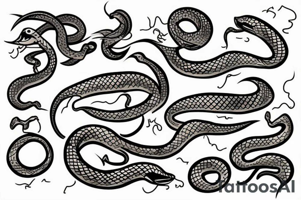 Snake tattoo idea