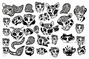 cheeta tattoo idea
