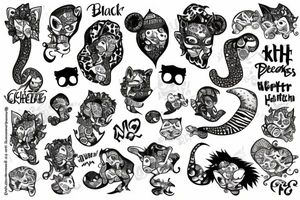 cheeta tattoo idea