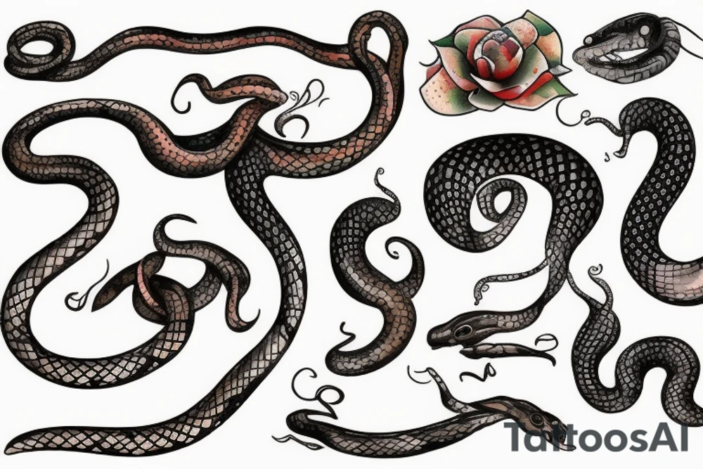 Snake tattoo idea
