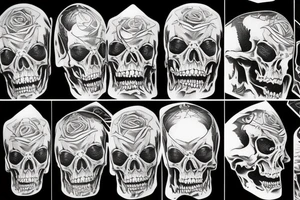 thrasher skateboard bones fuckingawesome tattoo idea