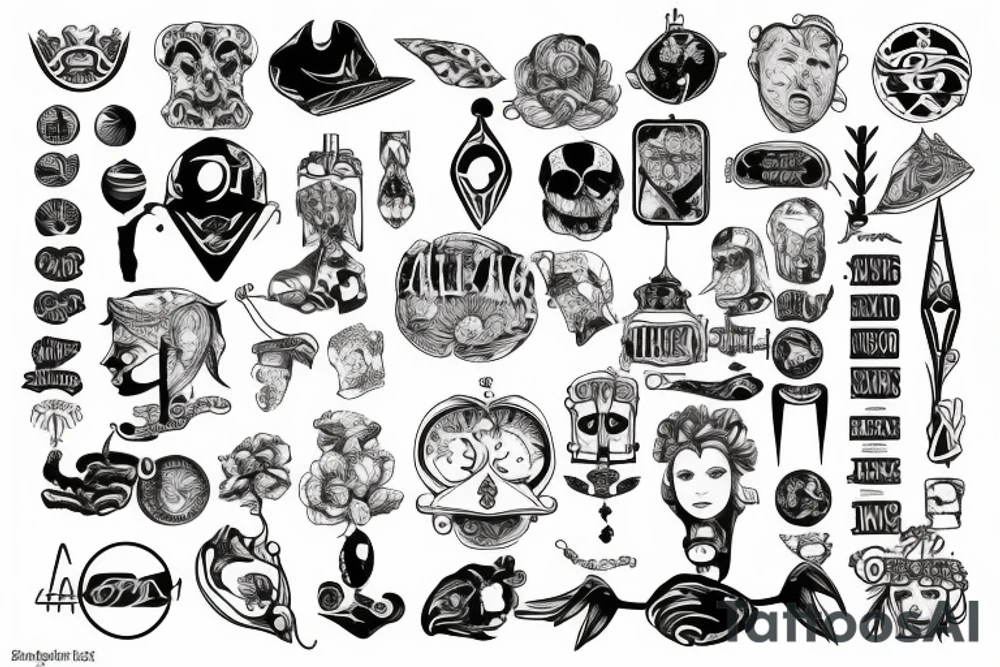 Nostalogic tattoo idea