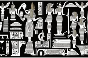 i like mythology of Egypt tattoo idea