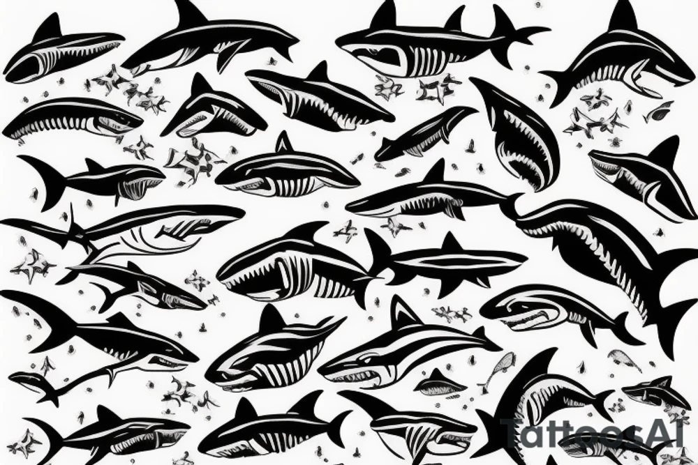 shark tattoo idea