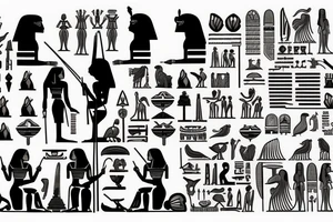 i like mythology of Egypt tattoo idea