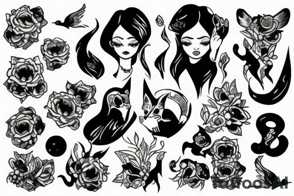 Бабушка tattoo idea