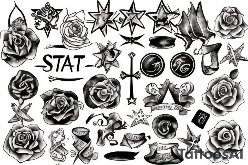 start point tattoo idea
