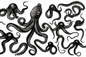 octopus tattoo idea