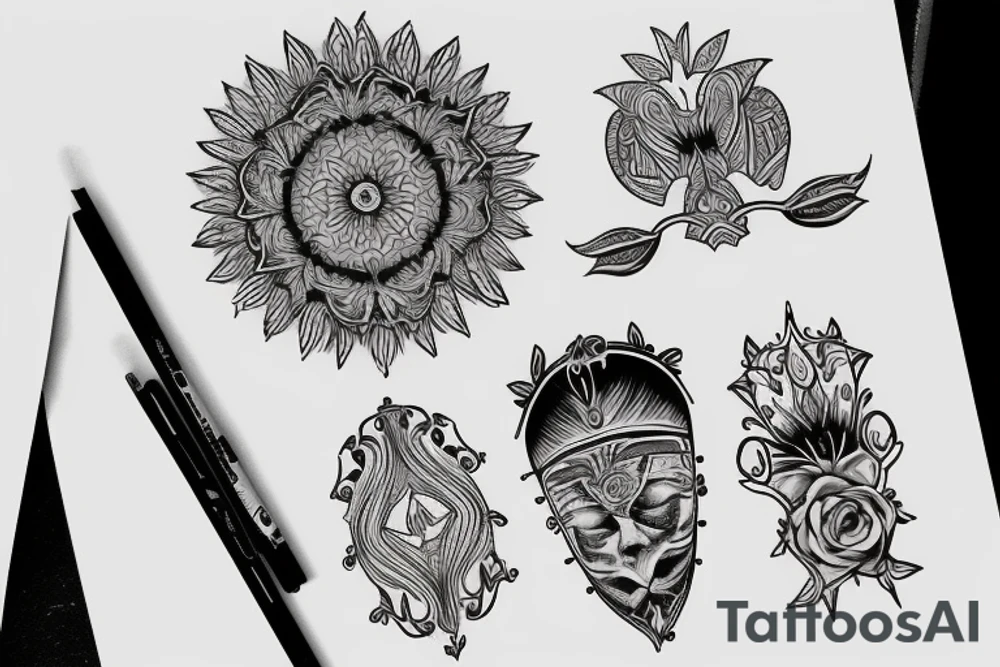 The word "Borna" tattoo idea