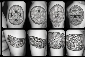The word "Borna" tattoo idea