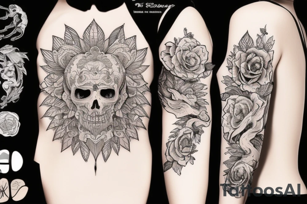 Феникс в полете tattoo idea