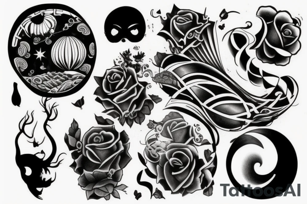 Анубис tattoo idea