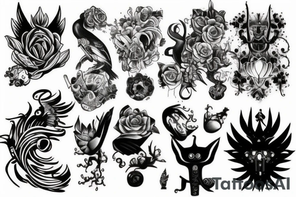 Анубис tattoo idea