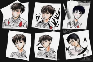 Shinji Ikari tattoo idea