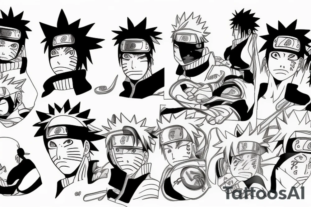 naruto tattoo idea