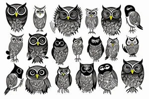 Owl reeds book. tattoo idea