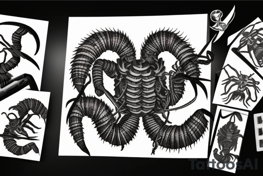 scorpion tattoo idea