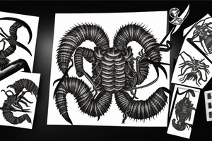 scorpion tattoo idea