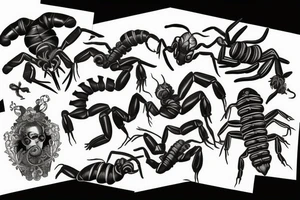 scorpion tattoo idea