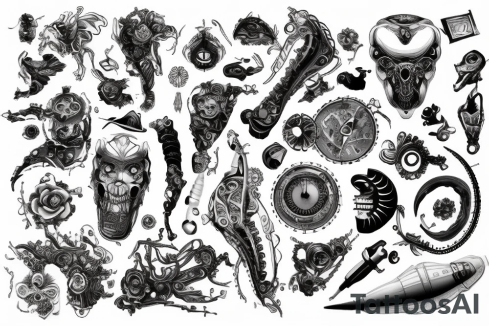 Наука и технологии tattoo idea