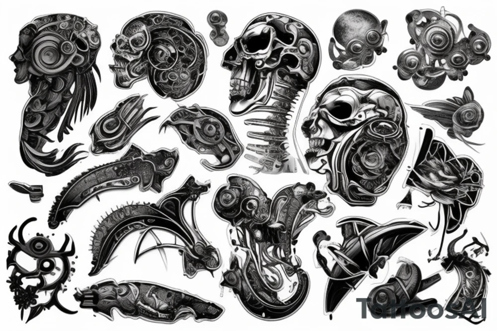 Наука и технологии tattoo idea