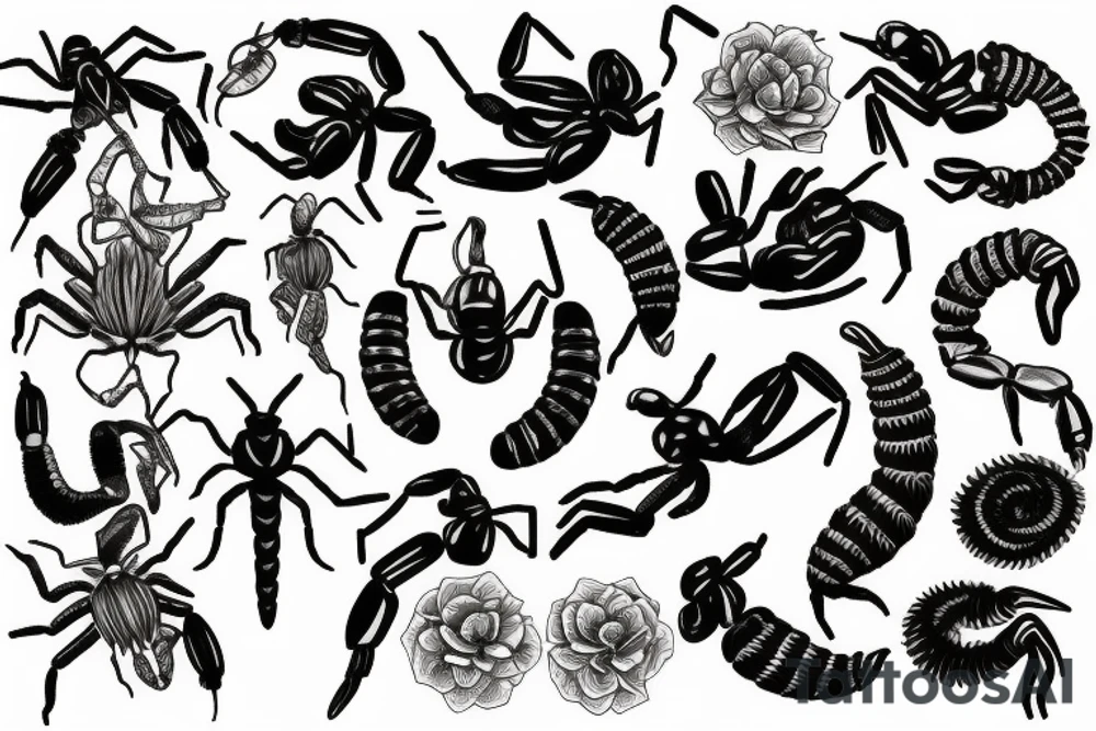 scorpion tattoo idea