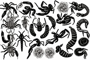 scorpion tattoo idea