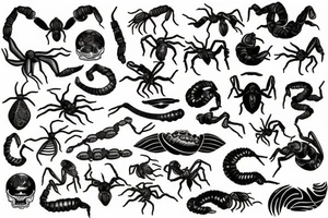scorpion tattoo idea