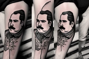 Pablo Escobar tattoo idea