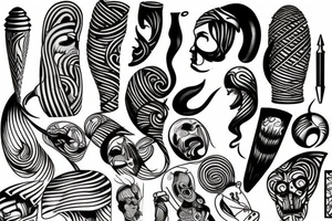 the infinity column of Brancusi tattoo idea