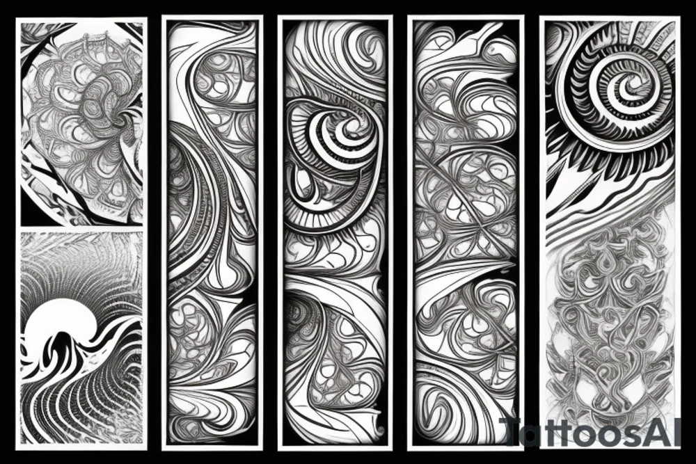 the fractal theory tattoo idea