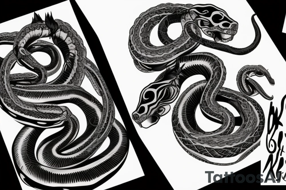 titanoboa tattoo idea