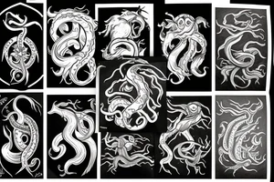 the kraken tattoo idea