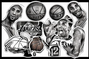 Kobe Bryant tattoo idea